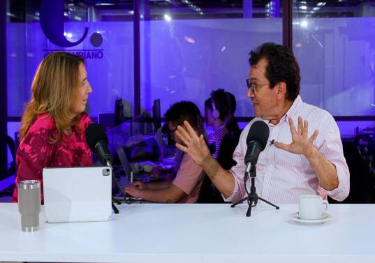 Alonso Salaar Jaramillo, periodista, escritor y exalcalde de Medellín. FOTO: EL COLOMBIANO