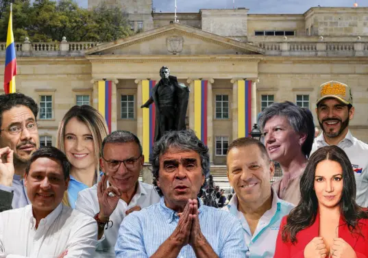 14 fórmulas vicepresidenciales tendrá hasta ahora el tarjetón de la primera vuelta que se llevará a cabo el 31 de mayo. Fotos: Colprensa y redes sociales 