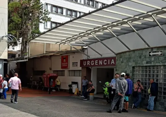 Fachada del área de urgencias del Hospital Manuel Uribe Ángel en Envigado. FOTO: Cortesía