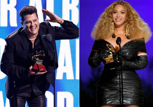 Este jueves se entregan en Las Vegas los Latin Grammy, Carlos Vives ha sido protagonista. El próximo año se entregan los Grammy Anglo, Beyonce tiene el récord de gramófonos con 35. FOTOS Cortesía Latin Grammy y Getty