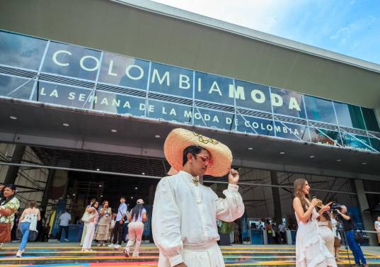 Colombiamoda 2025 dinamiza Medellín con más de 60 mil asistentes y un impacto económico de US$17,7 millones. FOTO: Camilo Suárez.
