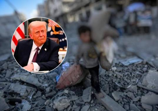 El primer ministro israelí, Benjamín Netanyahu, y el movimiento político, religioso y militar palestino Hamás firmaron un acuerdo en primera fase, conforme a la propuesta del presidente de Estados Unidos, Donald Trump. <i>FOTOS: AFP</i>