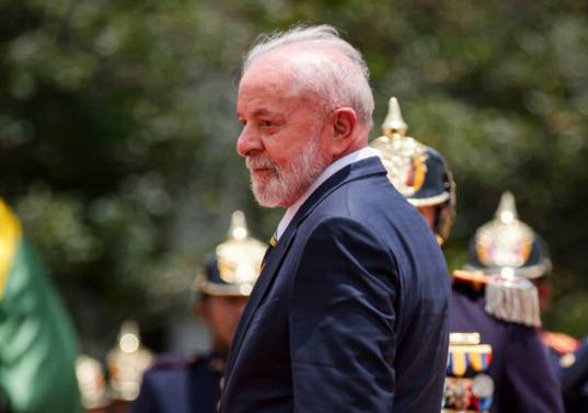 El presidente de Brasil, Luiz Inácio Lula da Silva, dijo que él nunca se consideró de izquierda. FOTO: Colprensa