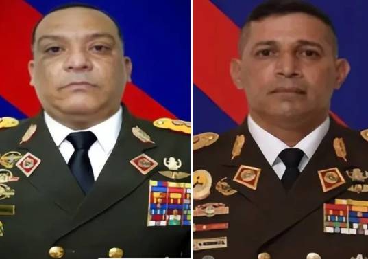 Los nuevos integrantes en el alto mando militar de Venezuela. FOTOS: Tomadas de X @delcyrodriguezv