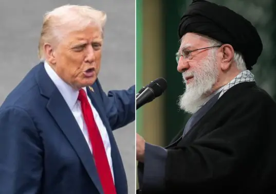 Donald Trump habló sobre el líder supremo de Irán, Alí Jamenei. FOTOS: XIHNUA 