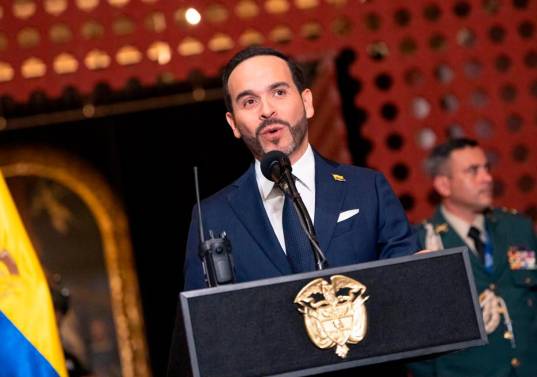 El presidente Abelardo de La Espriella dejó claros los objetivos culturales de su gobierno. Foto: Min Cultura.