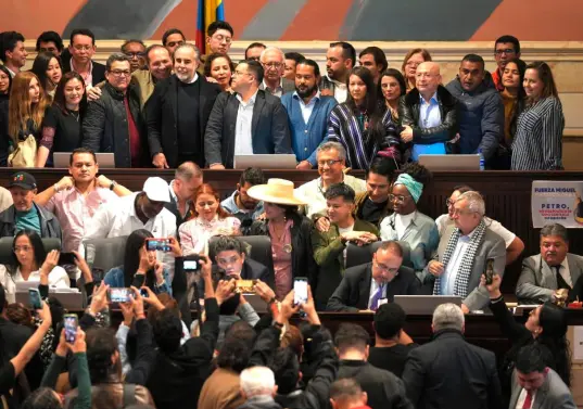 Para la nueva sesión de este sábado, el Centro Democrático ya anunció que tampoco participará. Foto: TOMADA DE CIELO RUSINQUE URREGO 