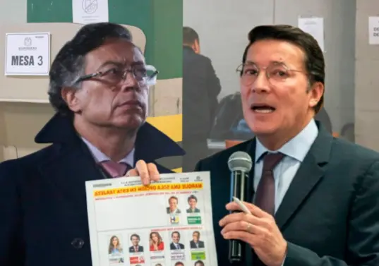 El presidente Gustavo Petro ha cuestionado diversos aspectos sobre el escrutinio de los comicios en el país. Desde diferentes entidades del Estado lo contradicen. Foto: Colprensa. 