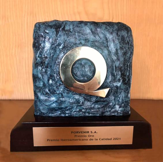 El galardón ortorgado a Porvenir es uno de los más prestigiosos de Iberoamérica.