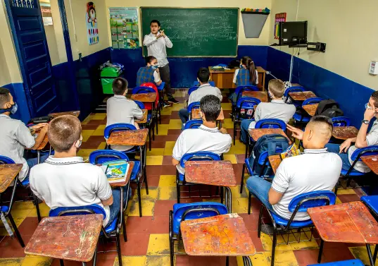 El país obtuvo casi los mismos resultados del 2022, muy por debajo del promedio de la OCDE en las pruebas Pisa. Foto: Juan Antonio Sánchez