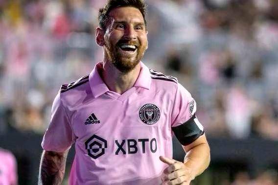 Lionel Messi durante uno de los partidos del Inter Miami. FOTO @InterMiamiCF