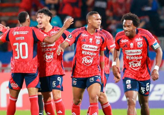 El cuadro rojo busca conseguir su segunda victoria en la Liga colombiana. Foto: Manuel Saldarriaga
