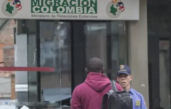 Imagen de referencia de la sede de Migración Colombia en Medellín. Foto: Julio César Herrera Echeverri