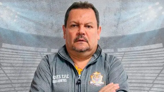 Édgar Páez Cortés, el presidente del equipo Tigres F.C., asesinado en Bogotá en 2023. FOTO: Cortesía
