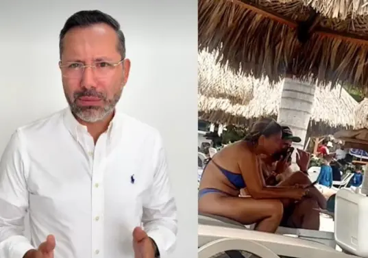 Jaime Andrés Beltrán, ministro de Vivienda, respondió a las críticas por su presencia en Santa Marta durante los días posteriores al terremoto y aseguró que su viaje fue para compartir con su familia. FOTO: Jaime Andrés Beltrán vía Instagram 