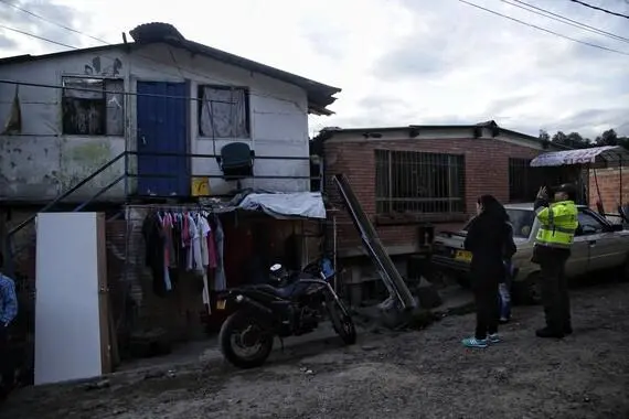 La casa de Yuliana Samboní. FOTO: Colprensa