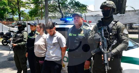 Con las manos en la droga cogieron a dos integrantes de El Polvorín