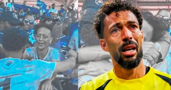 En video: ¡El abrazo del Mundial! Vozinha se reencontró con su mamá