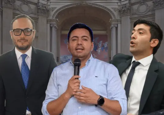 Está prácticamente definido que Alfredo Deluque (izq.) se quedará con la presidencia del Senado. En Cámara, suenan Julio Roberto Salazar (centro) y Nicolás Barguil (der.). FOTOS: Colprensa y redes sociales