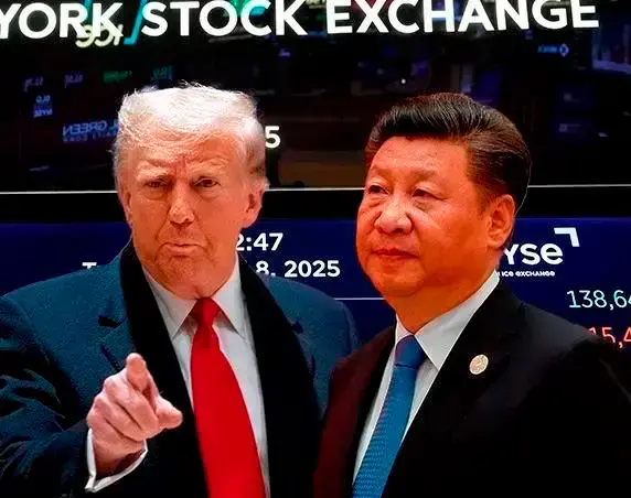 Donald Trump y Xi Jinping. FOTO GETTY. 