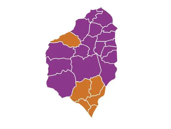 Resultados en el departamento del Atlántico. FOTO: Captura de pantalla Registraduría. 