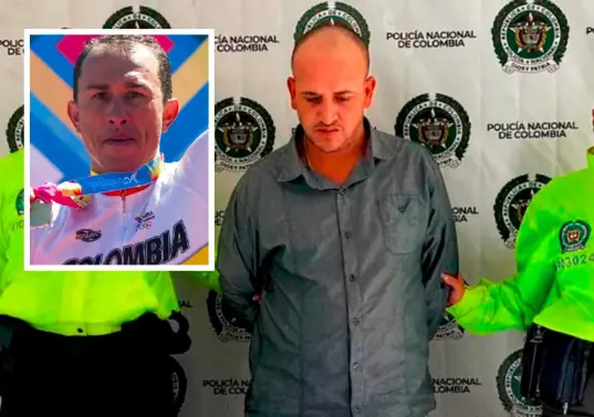 A Édison Arley Posada Posada, alias El Rolo, lo condenaron por el asesinato del ciclista Marlon Pérez el 3 de octubre del año pasado en El Carmen de Viboral, Oriente antioqueño. FOTOS: CORTESÍA