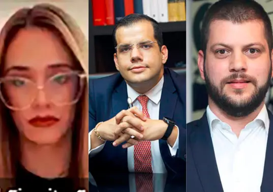 La jueza Elizabeth Vélez, que está a cargo del proceso de Aguas Vivas, tendría cercanía con el abogado Santiago Trespalacios a través de uno de sus abogados y posibles socios, Juan David Franco. FOTOS: CORTESÍA