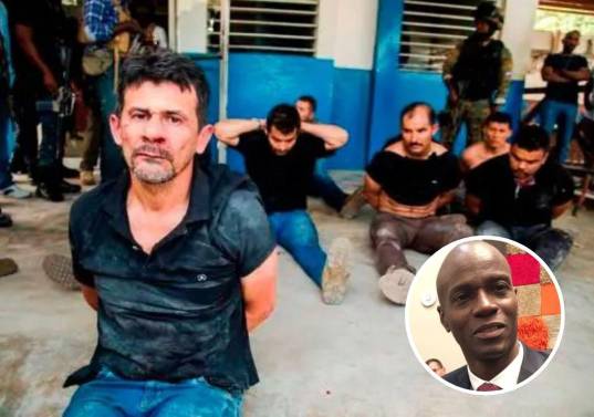 Los 17 mercenarios colombianos y un político haitiano fueron trasladados a Estados Unidos por el asesinato del presidente de Haití, Jovenel Moïse, en 2021. FOTO: ARCHIVO