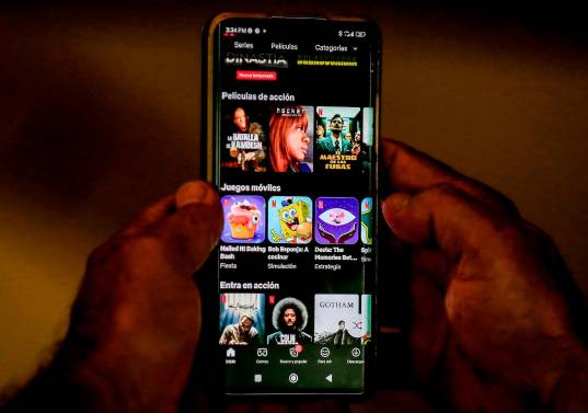 Netflix tiene un catálogo de más de 18.000 producciones. FOTO: Jaime Pérez Múnevar