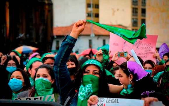 En febrero de 2022 la propia Corte Constitucional tomó la decisión de despenalizar el aborto en Colombia de manera gradual, es decir, solo se permitirá hasta la semana 24. FOTO: CAUSA JUSTA