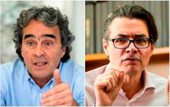Los precandidatos Sergio Fajardo y Alejandro Gaviria tuvieron su primer encuentro formal el pasado 25 de octubre en Bogotá, pero aún no logran ponerse de acuerdo para forjar alianzas. FOTO CAMILO SUÁREZ