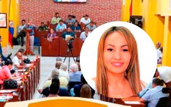 Gloria Isabel Estrada estaba en casa por cárcel, pero un juez consideró que el procedimiento estuvo lleno de irregularidades FOTOS CONCEJO DE CARTAGENA