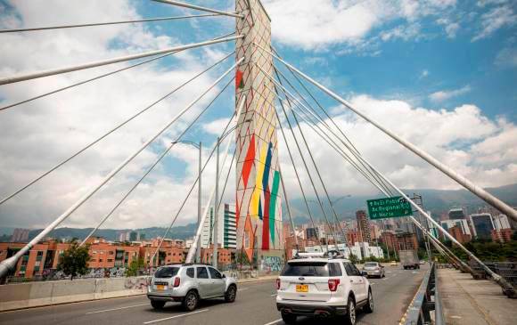 Habrá cierres en el puente de la 4 Sur. FOTO: EL COLOMBIANO