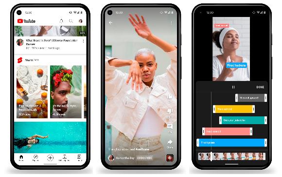Shorts permite grabar y editar videos de hasta sesenta segundos con fondo musical, al estilo de TikTok. OTOS YOUTUBE
