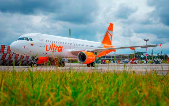 Ultra Air inició operaciones comerciales en Colombia hace menos de un mes. FOTO: CORTESÍA