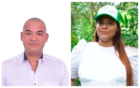 John Jairo González y Karen Juliana López son los dos representantes antioqueños por las curules de paz. FOTOS Cortesía