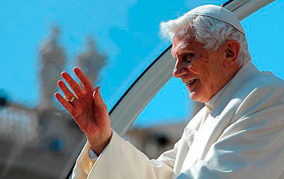 Joseph Ratzinger, el Papa Benedicto XVI, anunció su renuncia el 11 de febrero de 2013. FOTO colprensa