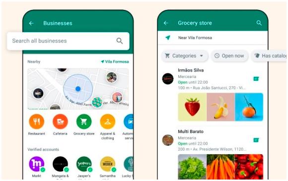 La plataforma WhatsApp ahora permite comprar y pagar productos desde la app. FOTO Cortesía 