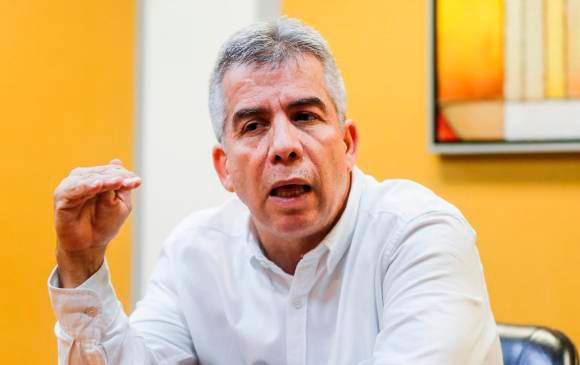 Leopoldo Giraldo Velásquez rechazó ser secretario de Salud ad hoc de Medellín. FOTO JAIME PÉREZ