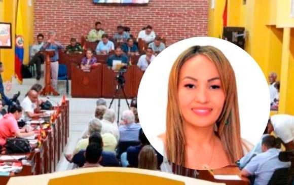 Gloria Estrada, concejala del partido Liberal, se declaró inocente en el caso, pero aún así le dictaron casa por cárcel FOTOS CONCEJO DE CARTAGENA