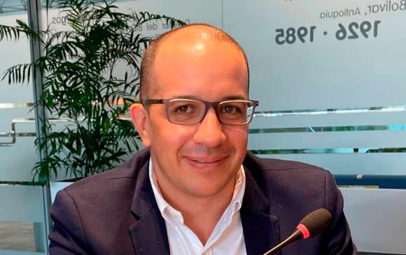 Jorge Andrés Carrillo Cardoso hace parte de la junta directiva de EPM desde agosto de 2020. FOTO @QuinteroCalle