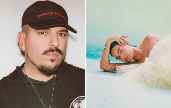 Emmanuel y la foto que fue portada en la revista Vogue Latinoamérica. FOTOS Cortesía