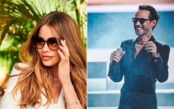 Sofía Vergara y Marc Anthohy unen talentos para cinta animada. FOTO Cortesía