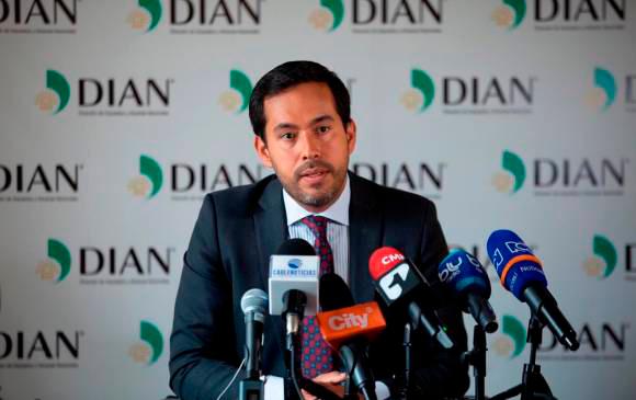 Lisandro Junco Riveira, director de la Dian. FOTO: COLPRENSA