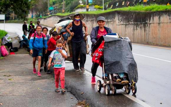 Los migrantes venezolanos representan uno de los flujos más grandes de movilidad de ese tipo, junto con aquellos que salen de Siria FOTO JULIO HERRERA