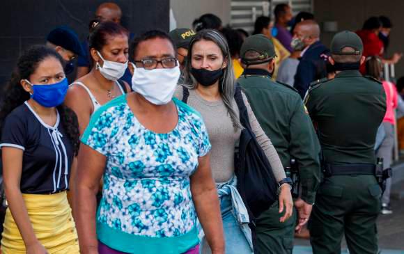 Colombia cuenta con una positividad del 5,9 % por covid-19. Foto: Manuel Saldarriaga.