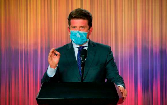 El ministro de Defensa, Diego Molano, se refirió al bombardeo y dijo que se dieron en el marco de todos los protocolos.