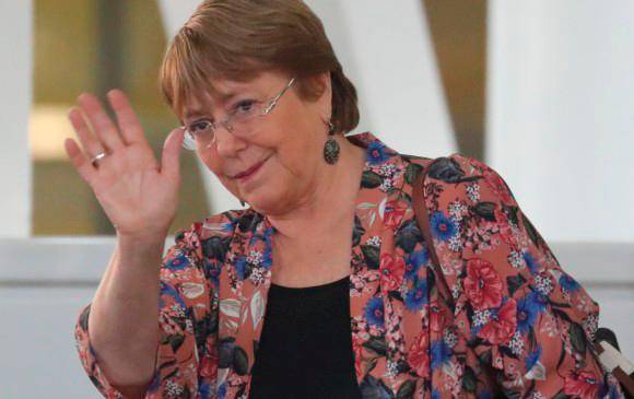 Michelle Bachelet votó este domingo por Gabriel Boric, el izquierdista que se enfrenta a José Antonio Kast FOTO EFE