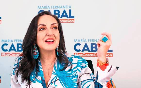María Fernanda Cabal, senadora del Centro Democrático FOTO COLPRENSA