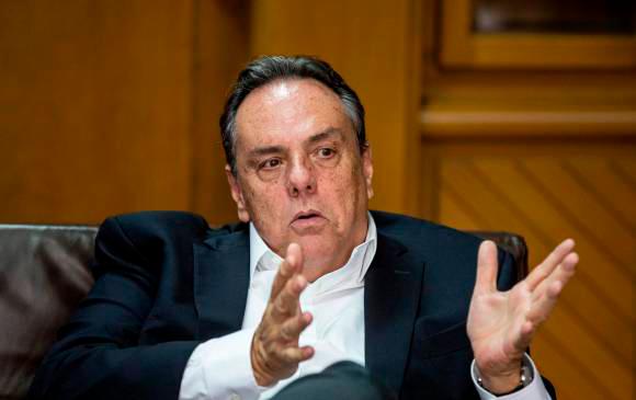 Jorge Mario Velásquez, presidente Grupo Argos, habló de los problemas que impiden la valorización de las empresas. FOTO JAIME PÉREZ